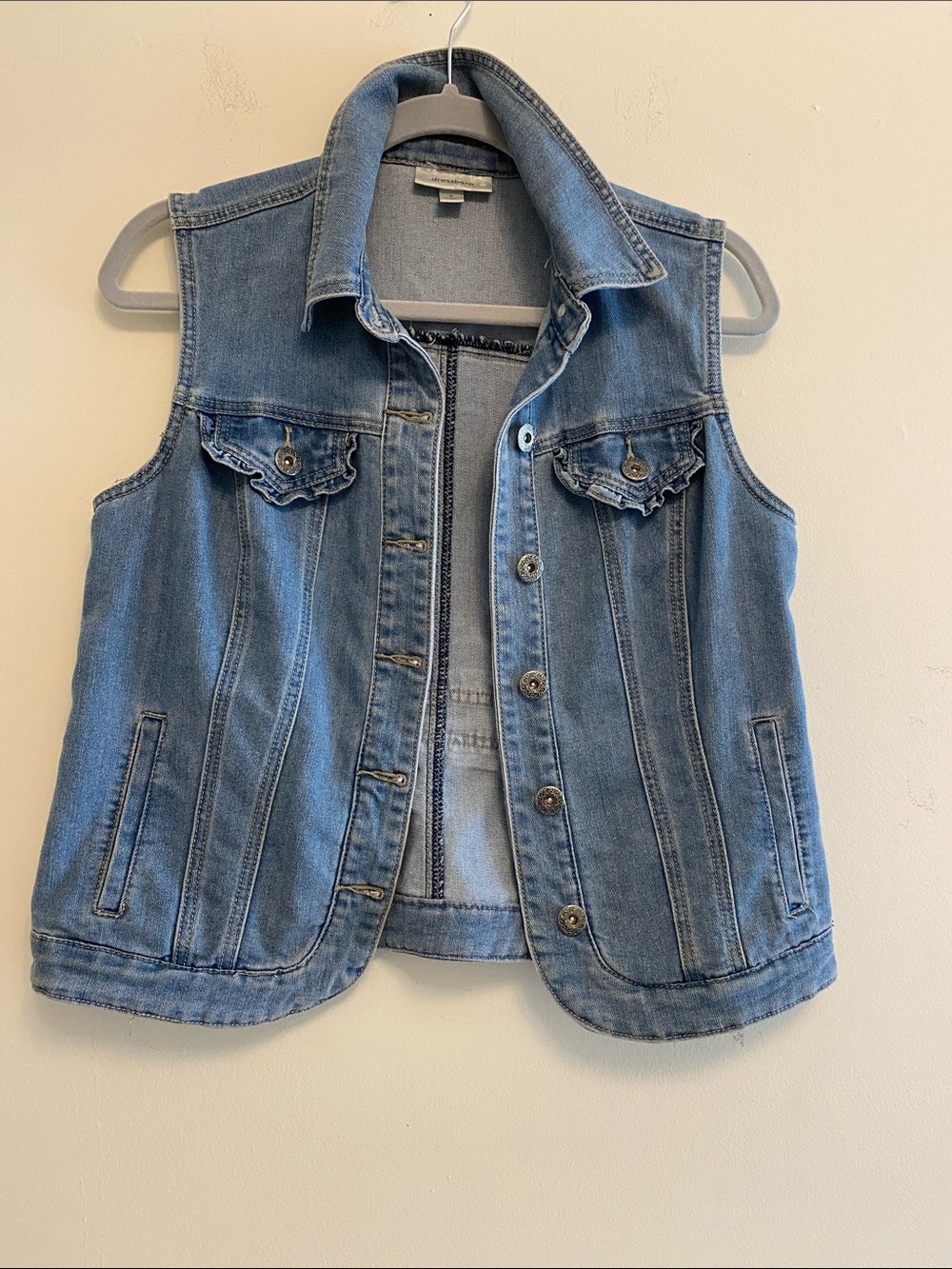 Dressbarn women Jean jacket Sz S.